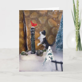 Old Fashion Fun met kerstmis Feestdagen Kaart