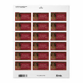 Old Fashion GingerBrooMan Etiket (Full Sheet)