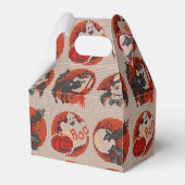 Old Fashion Halloween Faux Cross-Stitch Favor Box Bedankdoosjes (Achterkant)