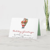 Old Fashion Kerst Kaarten Religieuze Kaart (Achterkant)