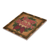 Old Fashion kerstmis Tegeltje (Zijkant)