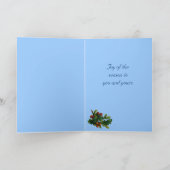 Old Fashion Santa Christmas Kaart (Binnen)