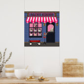 Old Fashion Snoep Shoppe poster (Keuken)