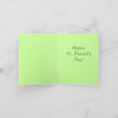 Old Fashion St. Patrick's Day Kaarten (Binnen)
