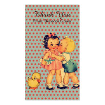 Old Fashion Valentijn retro kinderen verjaardagsfe