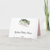 Old Fashion Valentijnsdag Card Feestdagen Kaart (Achterkant)