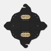 Old Fashion "VENOMUS ARACHNIDS" Halloween Bedankdoosjes (Uitgevouwen)