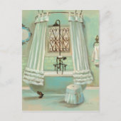 Old Fashioned Bathroom Briefkaart (Voorkant)