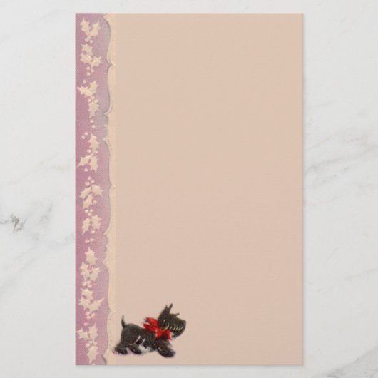 Old Fashioned Christmas Shopping Stationery Briefpapier (Voorkant)