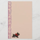 Old Fashioned Christmas Shopping Stationery Briefpapier (Achterkant)