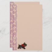 Old Fashioned Christmas Shopping Stationery Briefpapier (Voorkant / Achterkant)