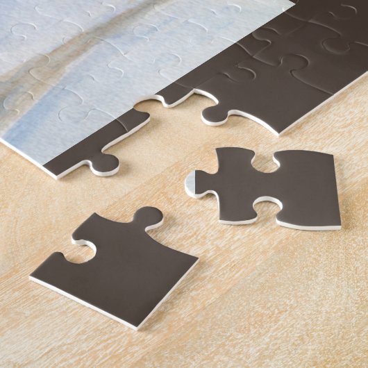 Old Fashioned Christmas Village Puzzle  Legpuzzel (Zijkant)