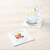 "Old Fashioned" Cocktail Verjaardag Kartonnen Onderzetters (Insitu)