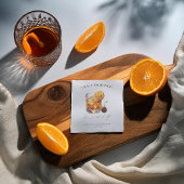"Old Fashioned" Cocktail Verjaardag Servet