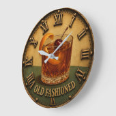 Old Fashioned Cocktail Whiskey Bar Decor Grote Klok (Hoek)