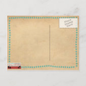 Old Fashioned Family Reunion - Invitation Briefkaa Uitnodiging Briefkaart (Achterkant)