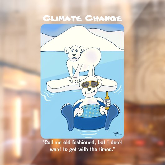 Old Fashioned Raamsticker (Vel 2)