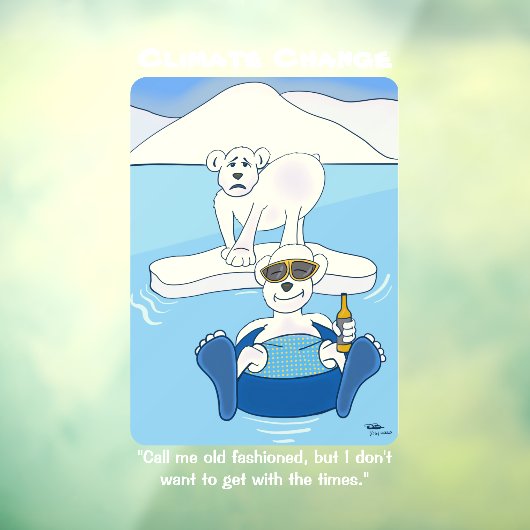 Old Fashioned Raamsticker (Vel 3)