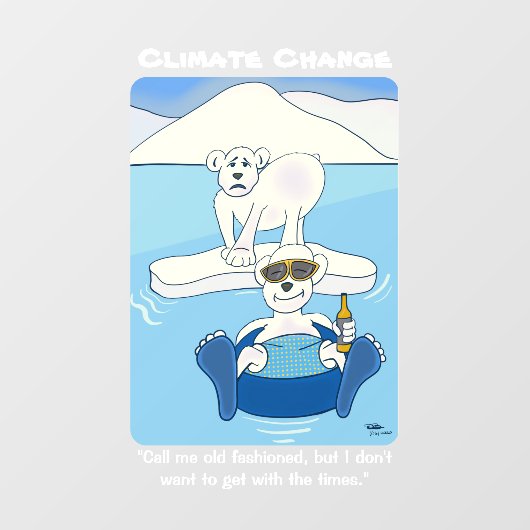 Old Fashioned Raamsticker (Vel)