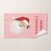 Old Fashioned Santa Claus Hand Towel Handdoek (Handdoek)