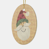 Old Fashioned Santa Ornament (Links)