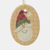 Old Fashioned Santa Ornament (Achterkant)