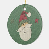 Old Fashioned Santa Ornament (Links)