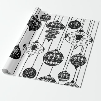 Old Fashioned Skull Wrapping Paper Print Cadeaupapier