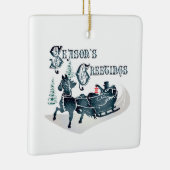 Old Fashioned Sleigh Ride Ornament (Rechts)