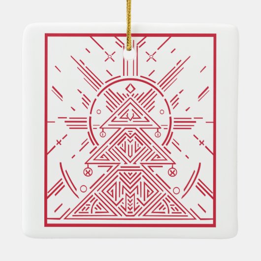 Old Fashioned Sleigh Ride Ornament (Achterkant)