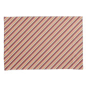 Old Fashioned Snoep Stripes (kleinschalig) Kussensloop (Voorkant-Rechts)