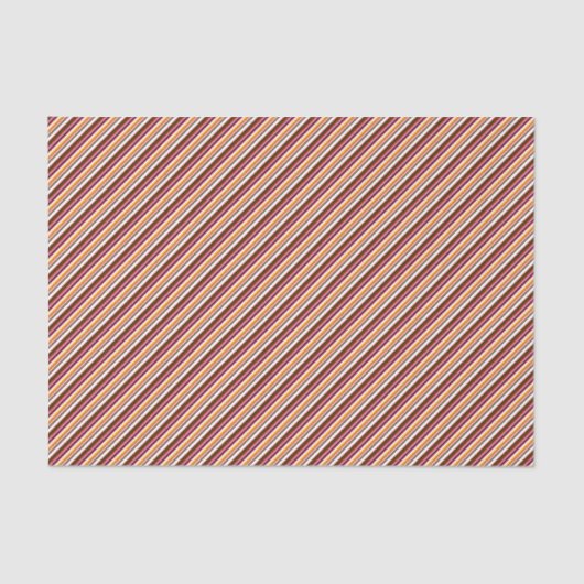 Old Fashioned Snoep Stripes (kleinschalig) Tissuepapier (Voorkant)