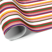 Old Fashioned Snoep Stripes (op grote schaal) Cadeaupapier (Rol Hoek)