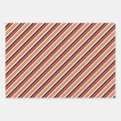 Old Fashioned Snoep Stripes (op grote schaal) Inpakpapier Vel (Voorkant 2)