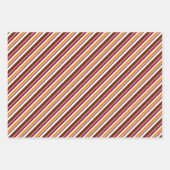 Old Fashioned Snoep Stripes (op grote schaal) Inpakpapier Vel (Voorkant)