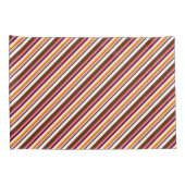 Old Fashioned Snoep Stripes (op grote schaal) Kussensloop (Achterkant-Rechts)