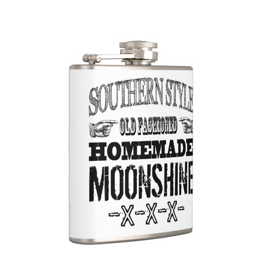 Old Fashioned Southern Homemade Moonshine Heupfles (Rechts)