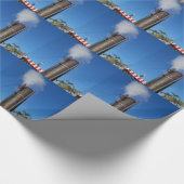 Old Fashioned Steam Whistle Cadeaupapier (Hoek)