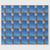 Old Fashioned Steam Whistle Cadeaupapier (Vlak)