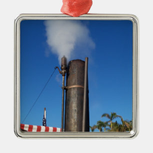 Old Fashioned Steam Whistle Metalen Ornament