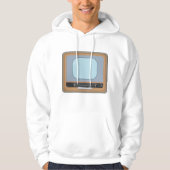 Old Fashioned Television Retro TV Hoodie (Voorkant)