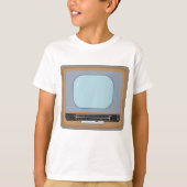 Old Fashioned Television Retro TV T-Shirt (Voorkant)