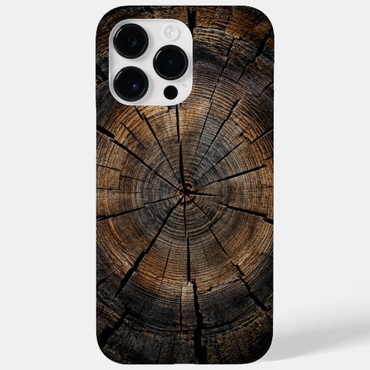 Old Felled Tree Phone Case (Achterkant)