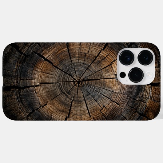 Old Felled Tree Phone Case (Achterkant (horizontaal))