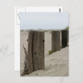 Old Fence Poles Briefkaart (Voorkant / Achterkant)