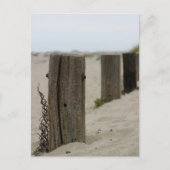 Old Fence Poles Briefkaart (Voorkant)