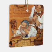 Old Fezziwig Keramisch Ornament (Rechts)