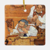 Old Fezziwig Keramisch Ornament (Voorkant)