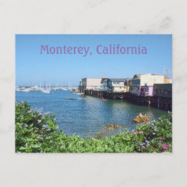 Old Fisherman's Wharf, Monterey, Californië Briefkaart