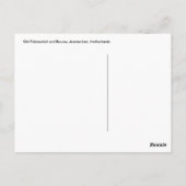 Old Fishmarket and Bourse, Amsterdam, Nederland Briefkaart (Achterkant)